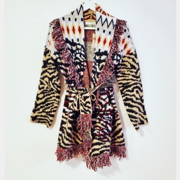 ANTHROPOLOGIE ANIMAL CARDIGAN (NWT) - Picture 3 of 10